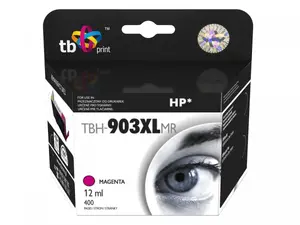 Tintes kārtridžs TB Print TBH-903XLMR, magenta, pigmenta tinte, 12 ml, ~400 lappušu, 1 gab.