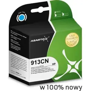 Картридж с чернилами Asarto F6T77AE для HP 913CN — совместимый сменный картридж, модель AS-H913CN