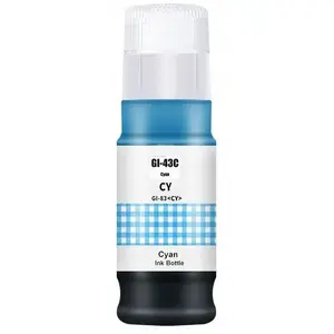 Чернила Prism GI-43C Cyan 70 мл, совместимые с Canon GI-43, 100% новые