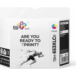 Картридж с чернилами TB Print для HP DeskJet 6075 TBH-653XLCR цветной восстановленный