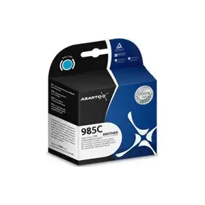 Ink Cartridge Asarto Brother 985C – compatible replacement for Brother printers, color cyan