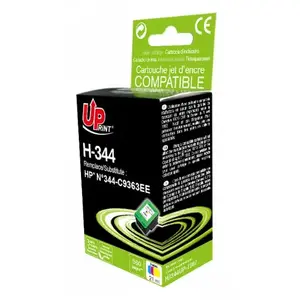 Картридж Uprint H-344CL (T3AZUR HJ344UP) — черный 21 мл; цвета: черный, голубой, пурпурный, желтый; 1 шт