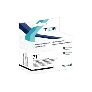 Ink Cartridge Tiom for Epson T0711 compatible with D78/DX4000/DX5000 — Black