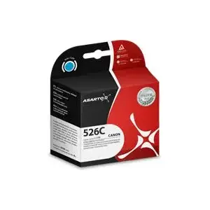 Asarto ink cartridge for Canon CLI-526C compatible — cyan for iP4850/MG5150/MG5250/MG6150/MG8150