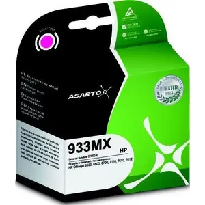Картридж с чернилами Asarto CN055AE (магента) AS-H933MXN совместимый с HP CN055AE
