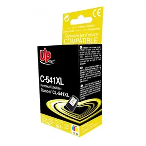 Картридж Uprint T3AZUR CJ541XLUP совместимый для Canon — чёрный 18 мл, цвета B/C/M/Y, 1 шт