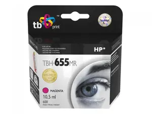 Картридж TB Print TBH-655MR — пигментная краска Magenta 10,5 мл, ~600 страниц, 1 шт