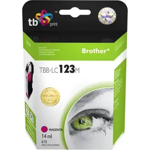 Картридж с чернилами TB Print LC123M (пурпурный) модель TBB-LC123M