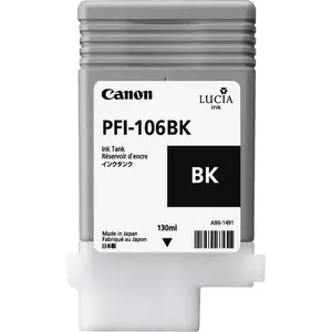 Ink cartridge Canon PFI-106 BK — Original photo black, dye-based, 1 pc