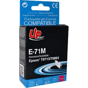 Ink Cartridge Uprint E-71M (Magenta) compatible model C13T07134011