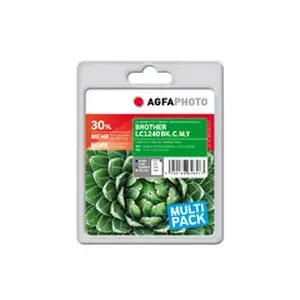 Ink cartridge value pack AgfaPhoto LC-1240 — Multi-pack 1 pc, Black/Cyan/Magenta/Yellow