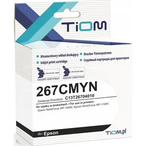 Картридж с чернилами Tiom для Epson 267CMYN C13T26704010 7 мл цветной