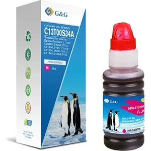 Tintes kārtridžs g g saderīgs ar C13T00S34A / NPR-E103M-70ml-B, magenta, 70 ml