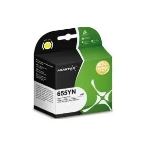 Картридж Asarto AS-H655YN для HP 655YN (CZ112AE), желтый, ~760 страниц