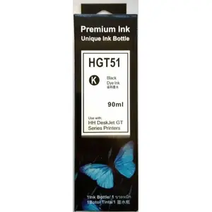Tinte Orink HP GT51 BK aizvietotājs, melns, saderīgs ar M0H57AE