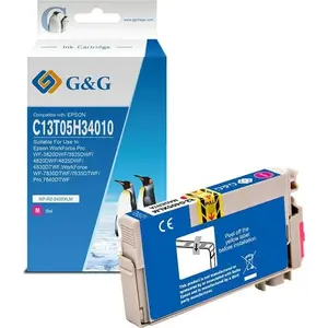 Картридж с чернилами g g совместимый с C13T05H34010 NP-R2-0405XLM магента
