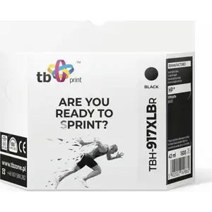 Картридж с чернилами TB Print для HP OfficeJet Pro 8025 TBH-917XLBR BK — чёрный, совместимый заменитель