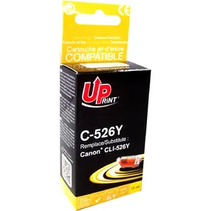 Картридж с чернилами Uprint C-526Y / CLI526Y желтый совместимый с принтерами серии CLI-526