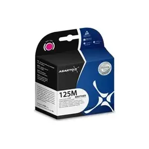 Tintes kasete Asarto saderīga ar Brother LC125 (magenta) AS-B125M