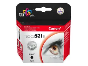 Toner cartridge TB Print TBC-CLI521B compatible for Canon, Black, yield 1880 pages, 1 pc