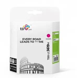 Картридж TB Print TBB-LC3619M совместимый для Brother, пурпурный (Magenta), 18 мл, 1500 стр., 1 шт.