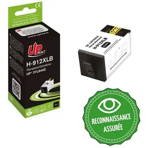 Картридж Uprint совместимый с HP 912XL (3YL84AE), черный, повышенной емкости
