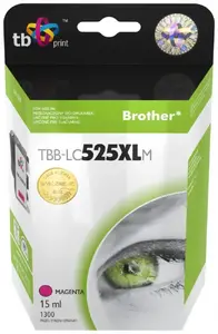 Картридж TB Print TBB-LC525XLM для Brother, пигментный пурпурный, 15 мл, ~1300 стр.