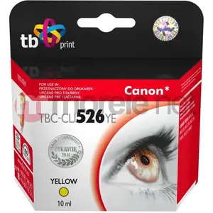 Ink Cartridge TB Print TBC-CLI526YE yellow for compatible printers, MPN TBCCLI526YE