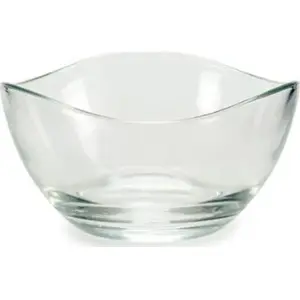 Stikla bļoda BigBuy Miska Form 460 ml — Caurspīdīga 460 ml pasniegšanai un maisīšanai