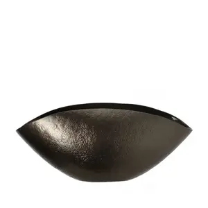 Dekoratīvs trauks LEONARDO 053320, dzelzs, bronzas apdare, 380×200×160 mm