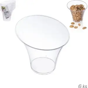 Dessert Cups ORION set of 6, 0.18 L each — universal serving bowls