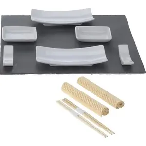 Serving set for snacks and appetizers Excellent Houseware 870187 - universal sushi presentation set