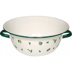 Ceramic Bowl RIESS RIESS Misa 4 L GMUNDNER with scattered floral pattern