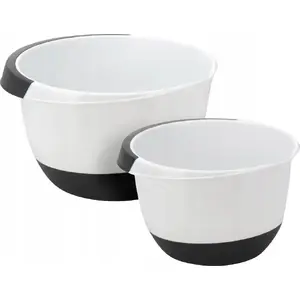Kitchen mixing bowls set Vilde 3.5 L and 2.5 L, 2 pieces, plastic