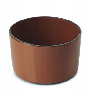 Ceramic bowl Revol CARACTERE 440 ml — model RV-653932-4, cinnamon glaze