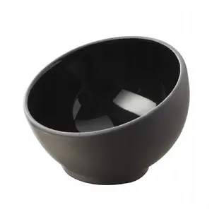 Asymmetric 40 ml bowl, Revol Solid, black
