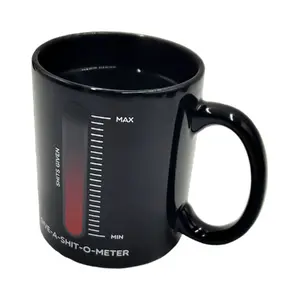Mug ThumbsUp Mad Monkey 2000126 — Single 300 ml, 80×97×120 mm, Black