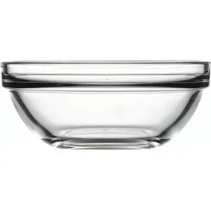 Glass dipping bowl ORION Ori_124728, 6 cm diameter, sauce container