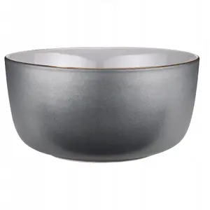 Porcelain bowl Verlo TIME Ø22 cm, graphite-gray
