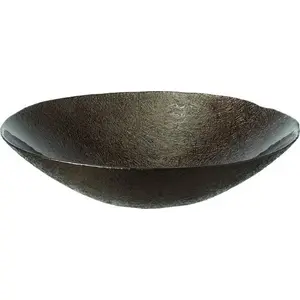 Glass bowl LEONARDO COMO 32 cm bronzo – decorative serving and centerpiece