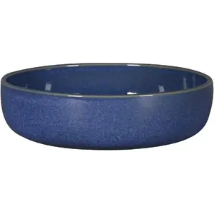 Bowl Mentor STONE 20 cm 1200 ml cobalt — ceramic tableware