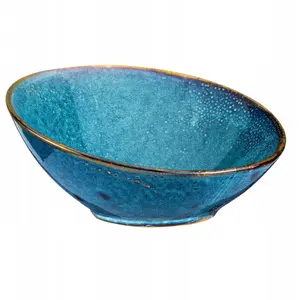 Buffet Bowl Verlo DEEP BLUE slanted, diameter 25 cm