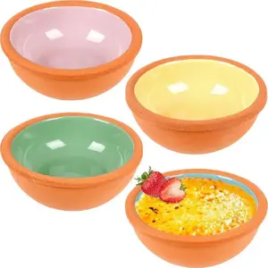 Baking Dish Set Excellent Houseware kokilka 140 ml, stoneware ramekins, 4 pieces
