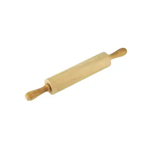 Rolling pin Tescoma 630160, wooden, smooth surface, length 430 mm, diameter 60 mm