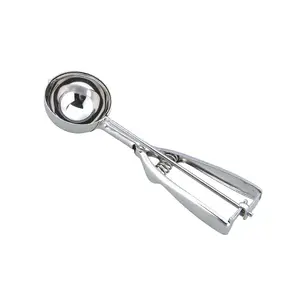 Disher scoop Tescoma 420214 — stainless steel ice cream scoop, 5 cm diameter, 220 mm length