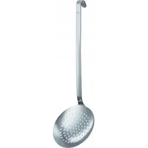 Шумовка Roesle RO-10052, ложка с крупными отверстиями и крючком, 12 см