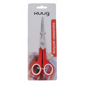 Scissors KRUPS universal red 17 cm (6.5") model KULIG-NO-002-01