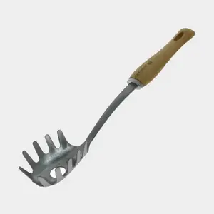 Ложка для спагетти de Buyer D-2701-09 — нержавеющая сталь, деревянная ручка, 330 мм