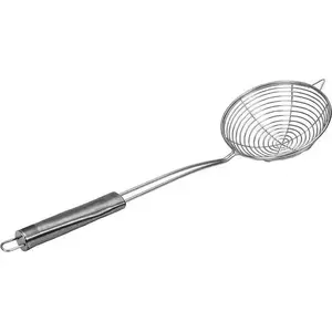 Skimmer ladle ORION 35 cm, stainless kitchen skimmer for draining and skimming