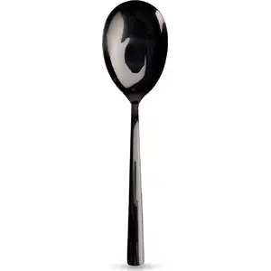 Salad Serving Spoon ORION 25 cm, stainless steel, black finish